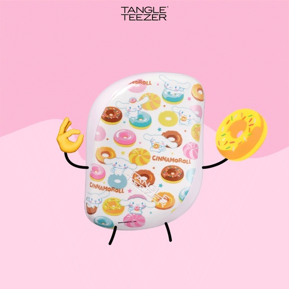 NEW Tangle Teezer Compact Hairbrush Cinnamoroll Limited Edition - Picture 1 of 4